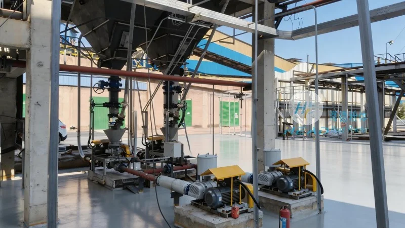 Straw Powder Pneumatic Conveying System Solution