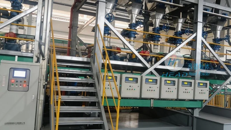 Design of a Flour Powder Pneumatic Conveying System