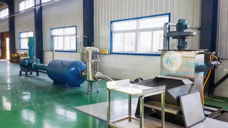 Grey Calcium Powder Pneumatic Conveying Solutions