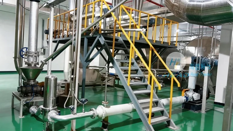 Methods of Pearl Salt Powder Conveying