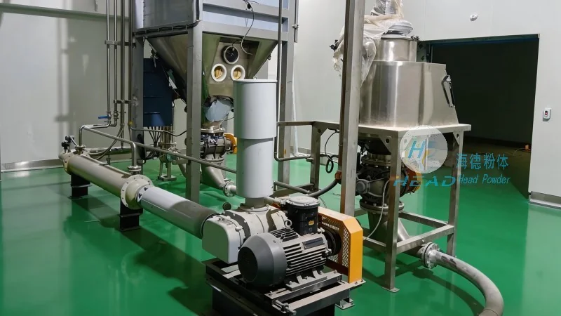 Design Considerations for a Calcined Gypsum Pneumatic Conveying System